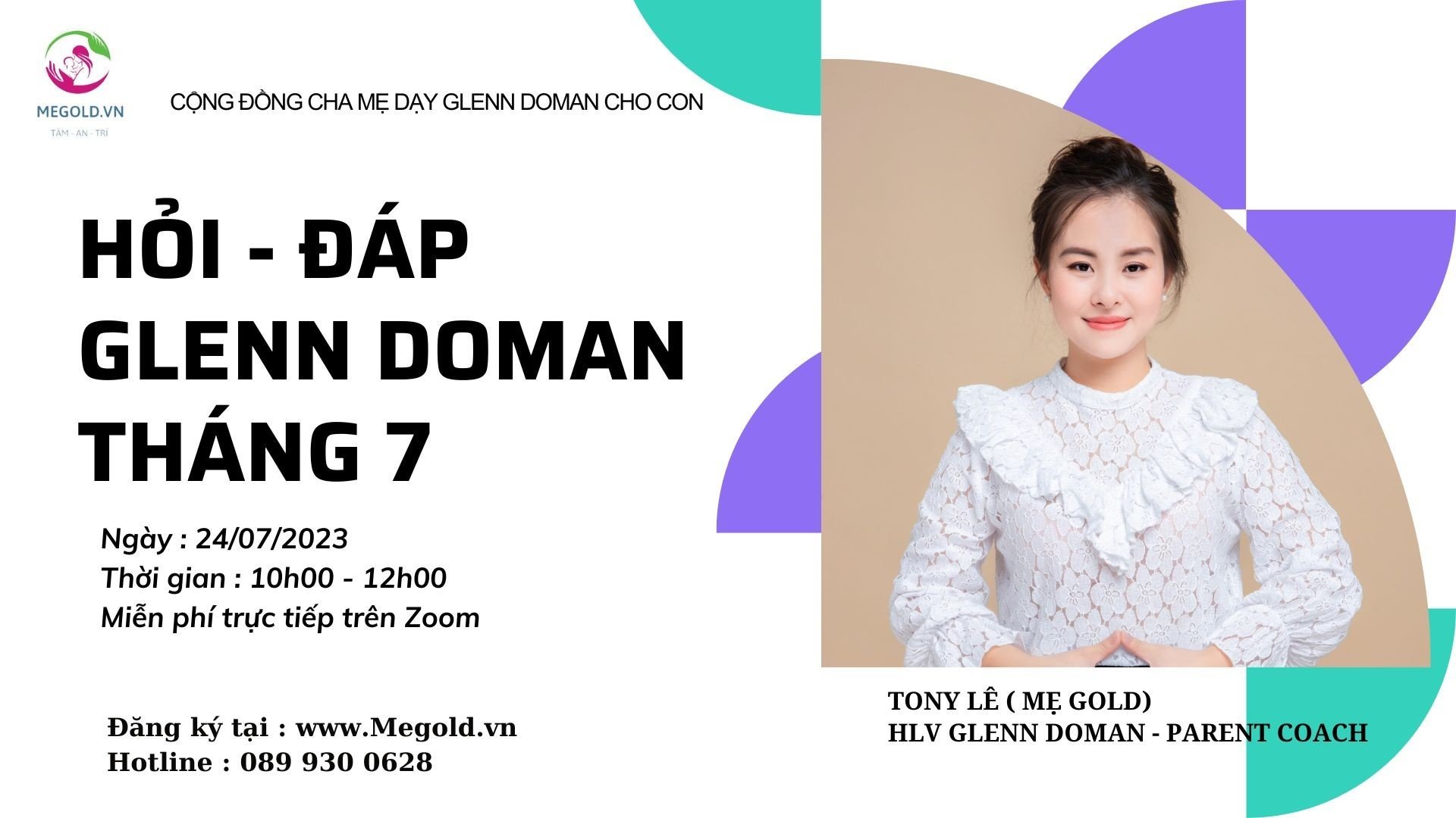giai dap glenn doman thang 7